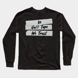 Audio Engineer Duct Tape Long Sleeve T-Shirt